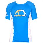 Manto "Logo" Blue Rashguard